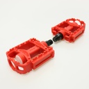 PEDAL PVC NIÑO 100X70MM 1/2'' RDO 16'' ROJO