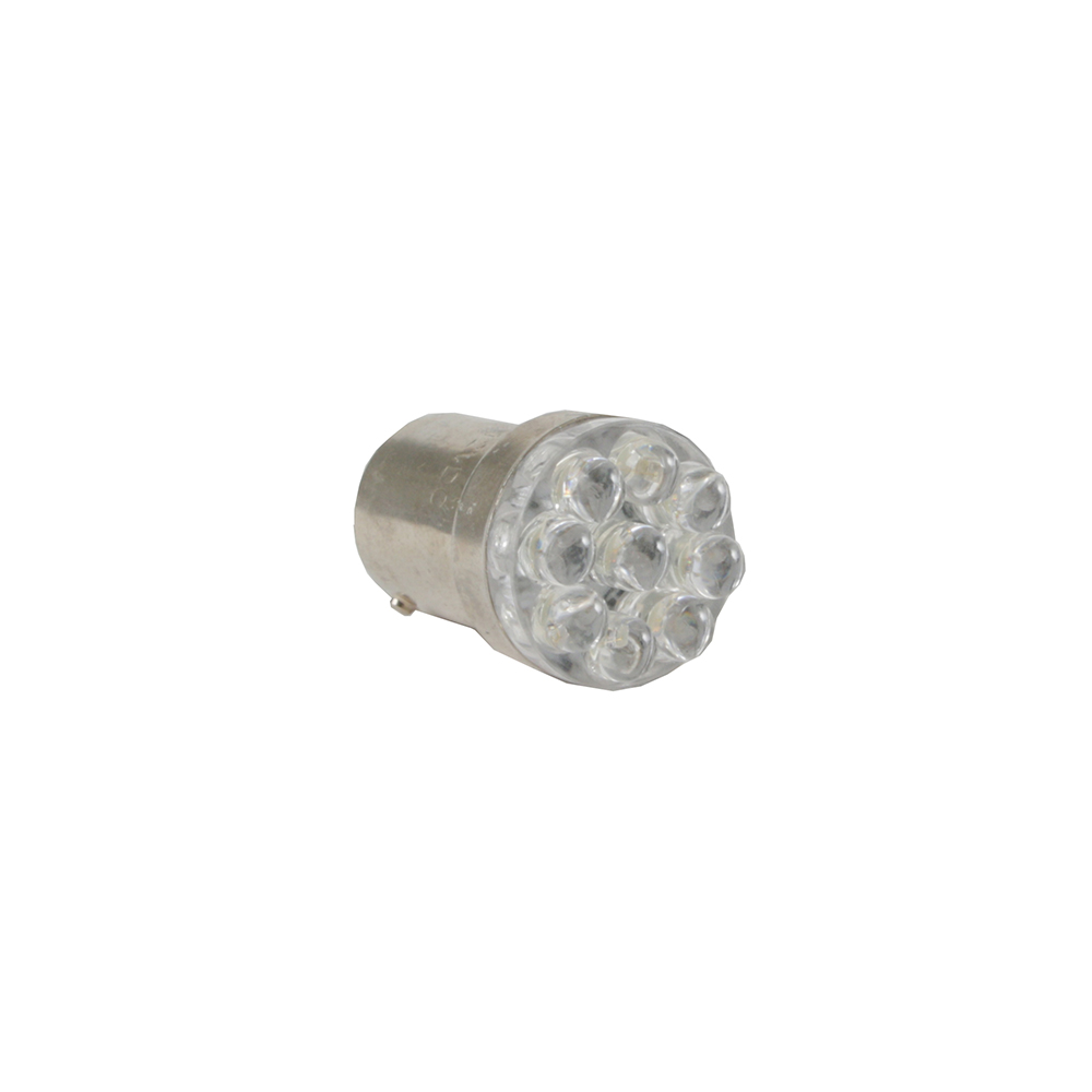 LAMPARA 9 LEDS 12V BA15D 2P.P/PAREJA BLISTER