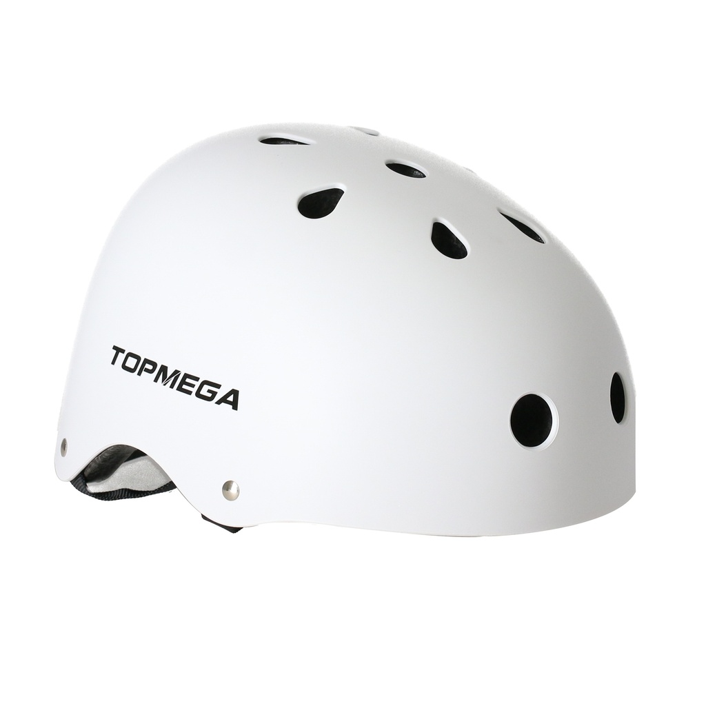 CASCO URBANO/BMX BLANCO L (58-61) TOPMEGA