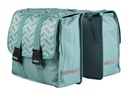 *BOLSO TIPO ALFORJA AL PORTAPAQUETE SET LINEAS CELESTE32 LTS