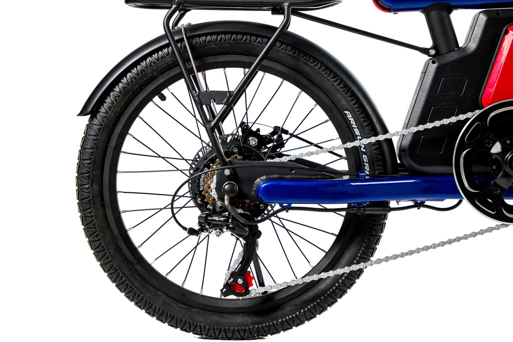 BIC ELECTRICA TOPMEGA Z1 ALUMINIO R20 250W 36V 6VEL AZUL