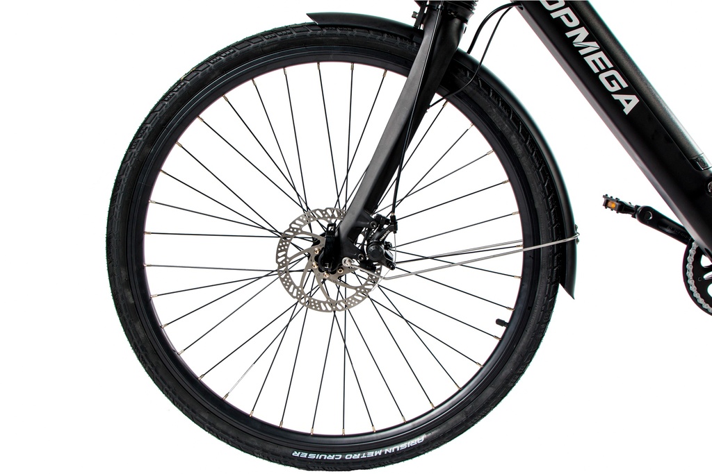 BIC ELECTRICA TOPMEGA URBANA ALUM R700 250W 36V 6VEL NEGRO