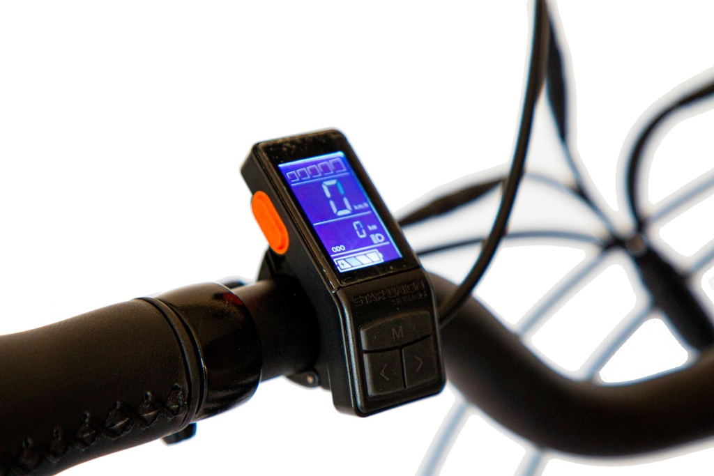 BIC ELECTRICA TOPMEGA URBANA ALUM R700 250W 36V 6VEL NEGRO