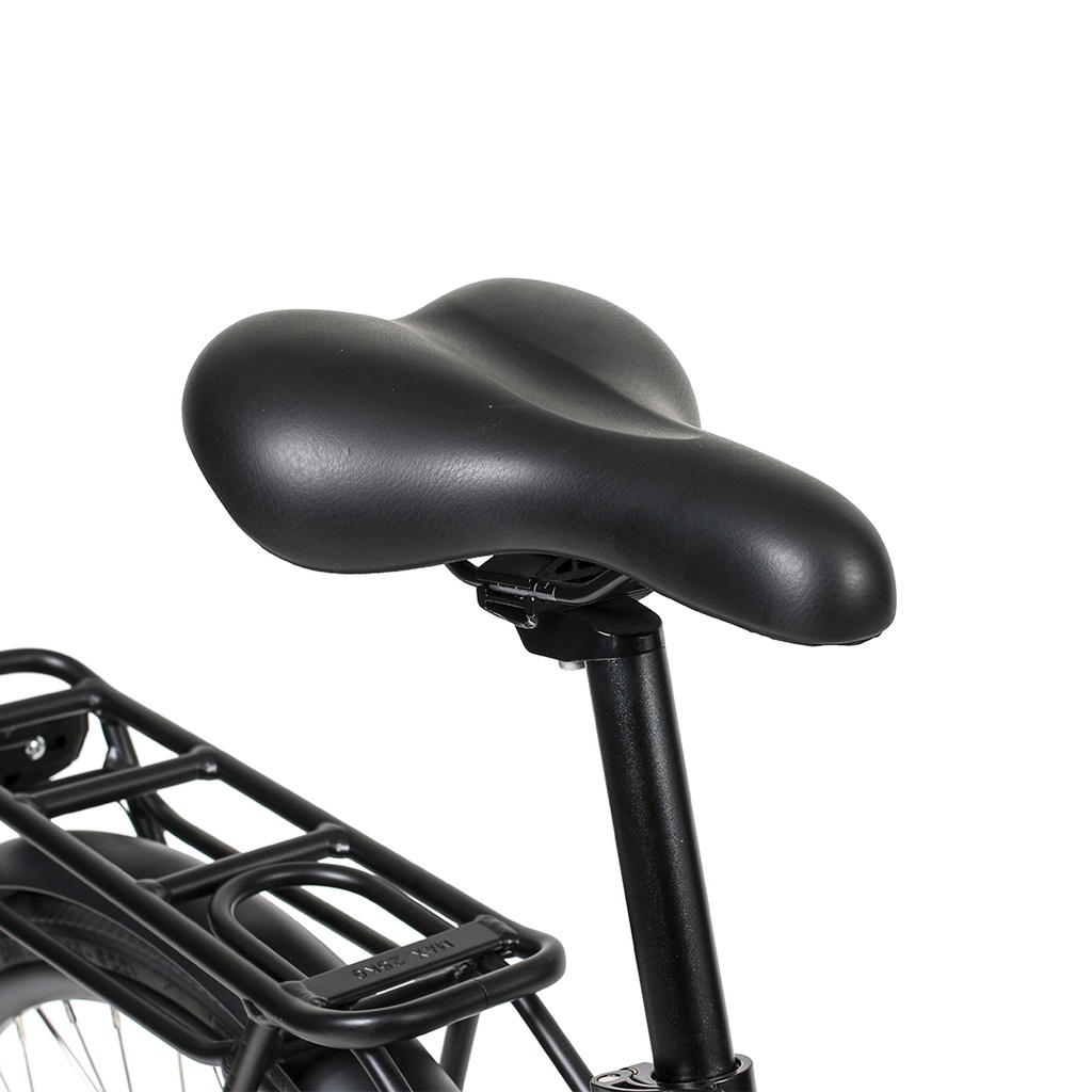 BIC ELECTRICA TOPMEGA PASEO ALUM R700 250W 36V 6VEL NEGRO