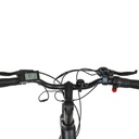 BIC ELECTRICA TOPMEGA PASEO ALUM R700 250W 36V 6VEL NEGRO