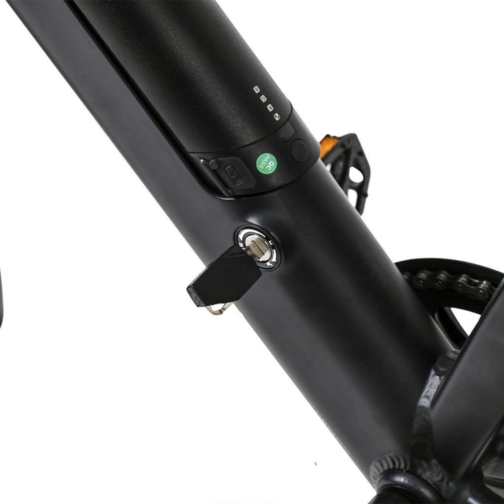 BIC ELECTRICA TOPMEGA PASEO ALUM R700 250W 36V 6VEL NEGRO