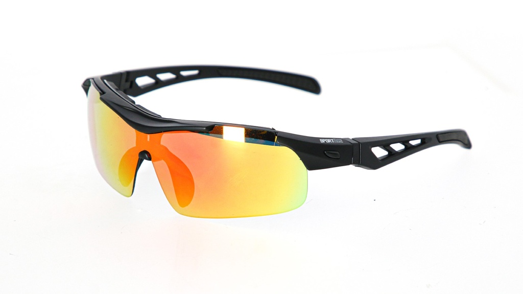 *GAFA CICLISMO SA-003 SPORTACE NEG/NEG C/ESTUCHE 3 CRISTALES