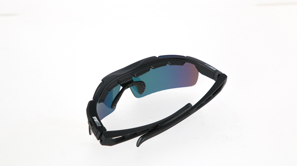 *GAFA CICLISMO SA-003 SPORTACE NEG/NEG C/ESTUCHE 3 CRISTALES
