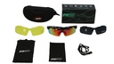 *GAFA CICLISMO SA-003 SPORTACE NEG/NEG C/ESTUCHE 3 CRISTALES