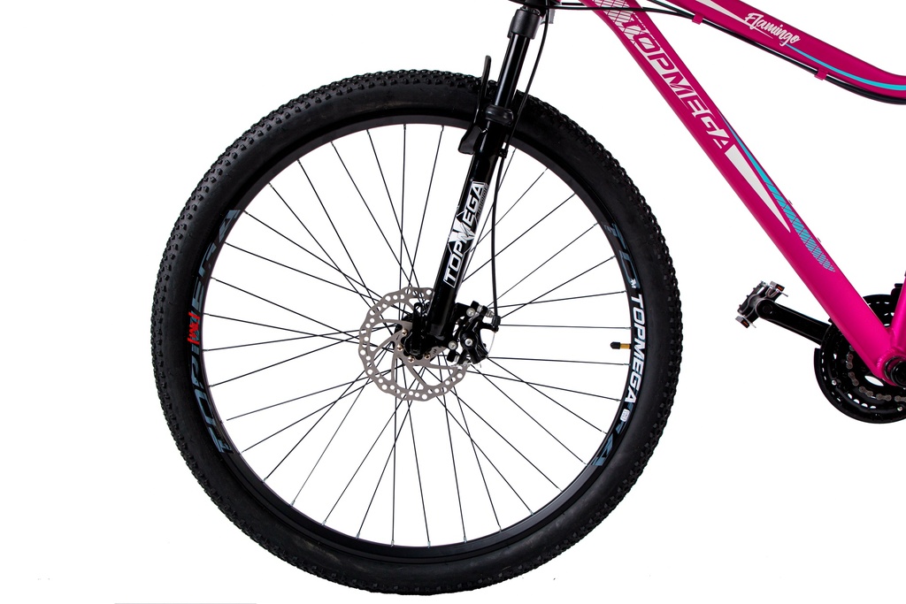 BICICLETA MTB FLAMINGO R29 21VEL FUXIA/BLANCO TALLE M