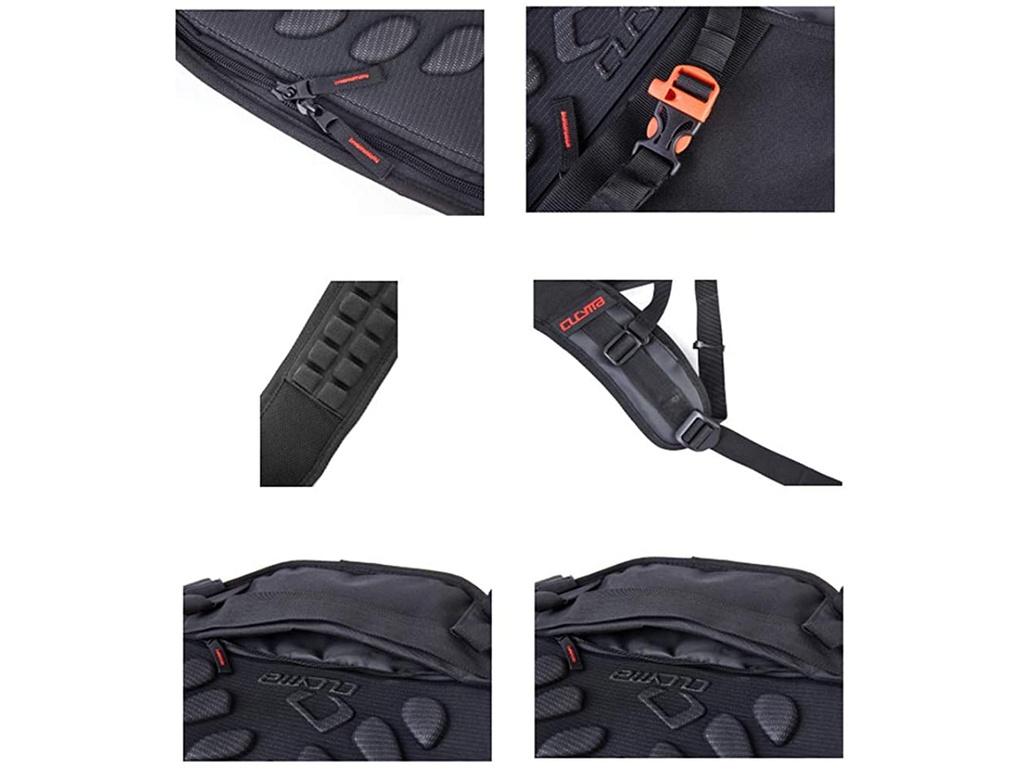 MOCHILA RIGIDA PARA MOTOCICLISTA 69*67*55cm 30LT.