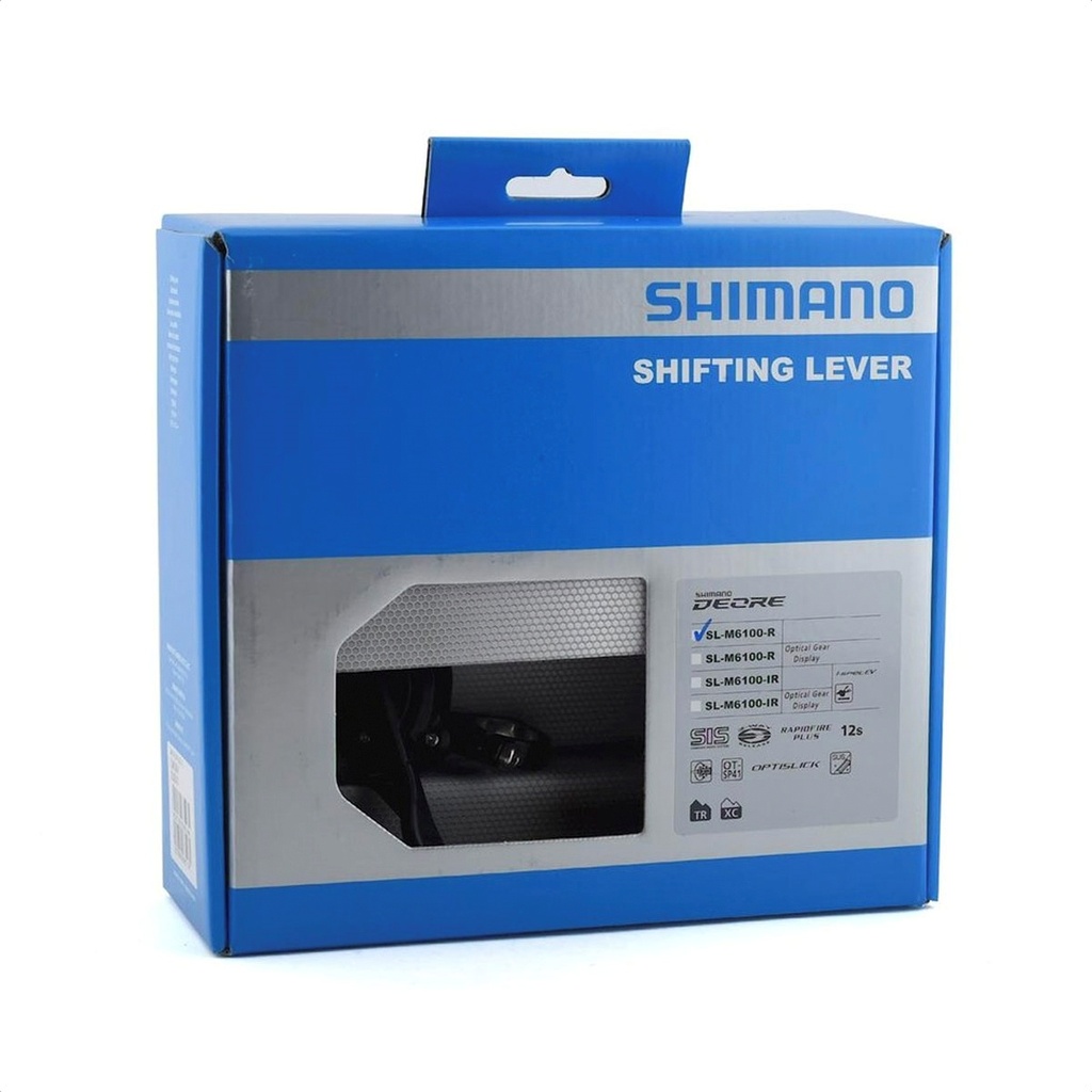 MANIJA CAMBIO SHIMANO DEORE SL-M6100-R 12V DERECHO I-SPEC EV