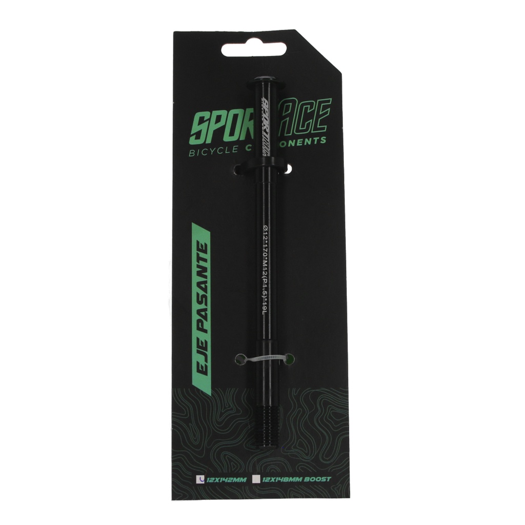 EJE PASANTE TRASERO 12MMxP1.50MMxT20MMx170MM ALLEN OLD142 SPORTACE