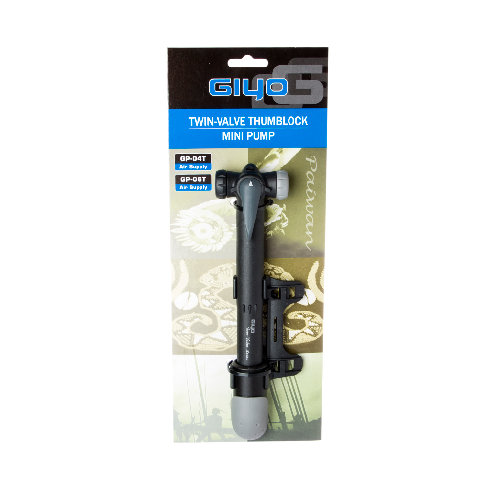 INFLADOR DE MANO PVC 9'' 22MM GIYO D/ VALVULA
