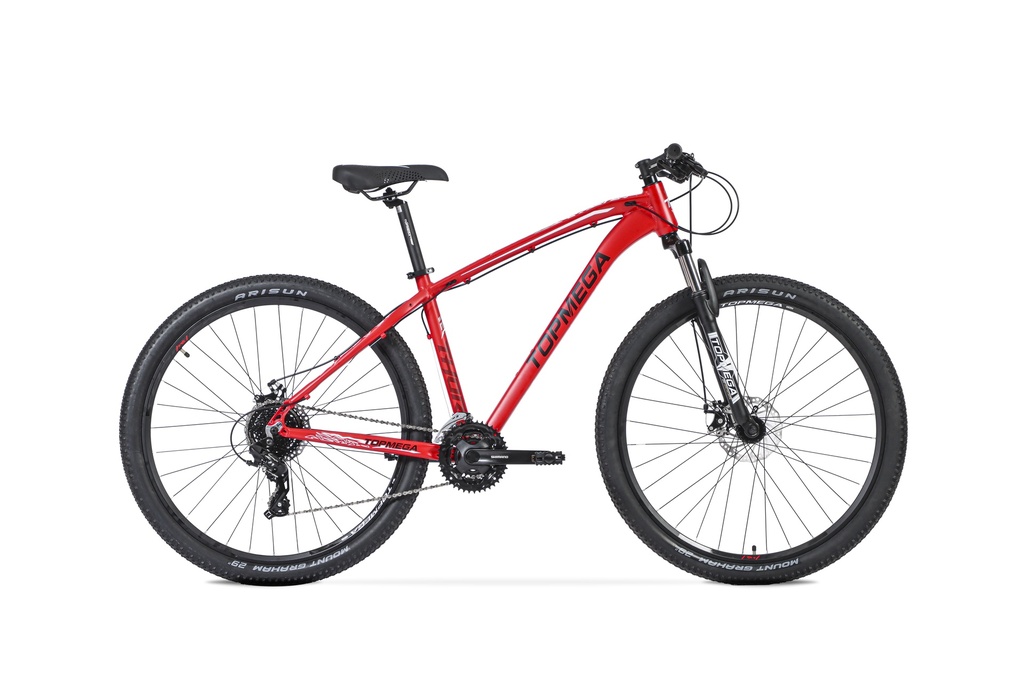 BICICLETA MTB THOR R29 24V ALUMINIO ROJO/NEG/BLANCO TALLE L