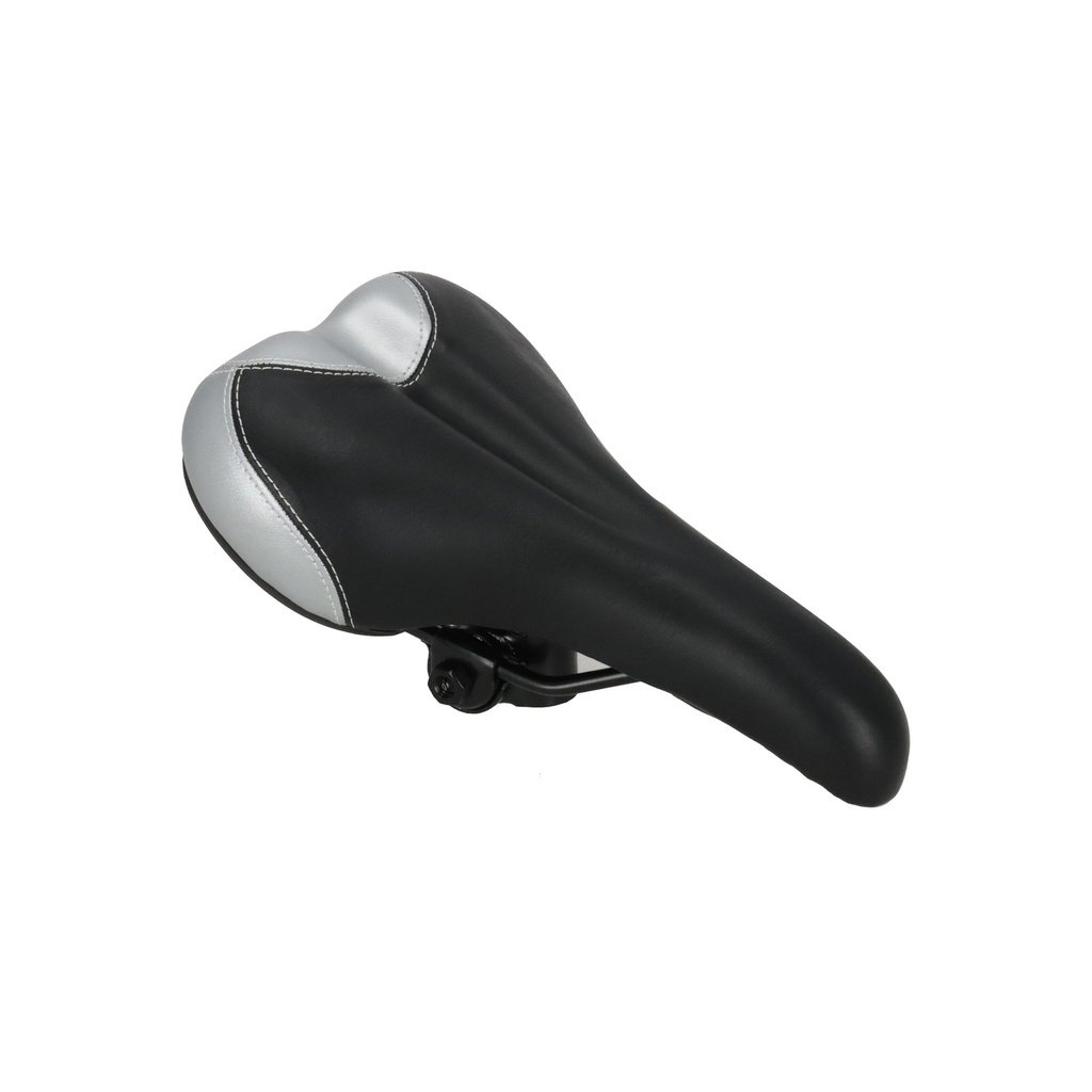 ASIENTO MTB/RUTA 271x155MM BICOLOR CON GRAMPA