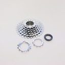 PIÑON 8 VELOCIDADES CASSETTE MTB TOPMEGA 11-32T CROMADO