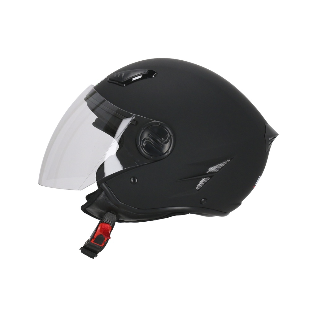 CASCO VIRTUE ABIERTO NEGRO L