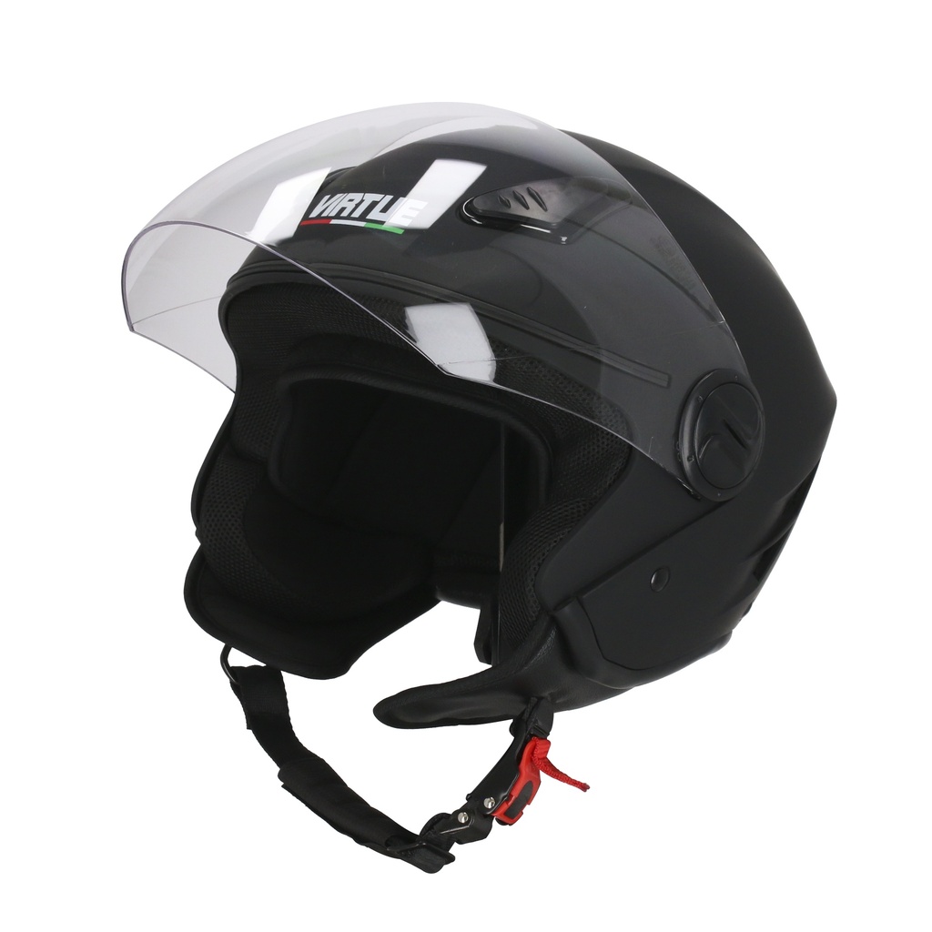 CASCO VIRTUE ABIERTO NEGRO XL
