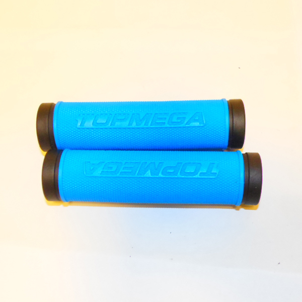 PUÑO MTB BICOLOR 130MM AZUL